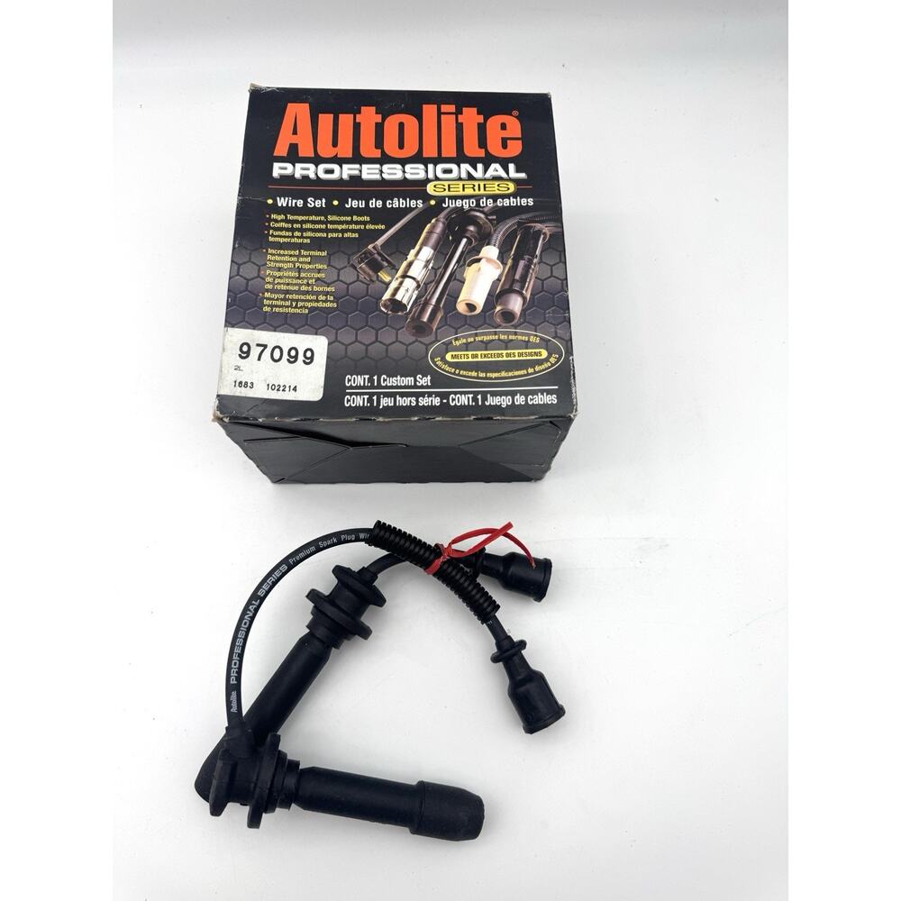 Autolite 97099 Spark Plug Wire Set Fits Toyota 4Runner Pickup 1984-1992 2.4L